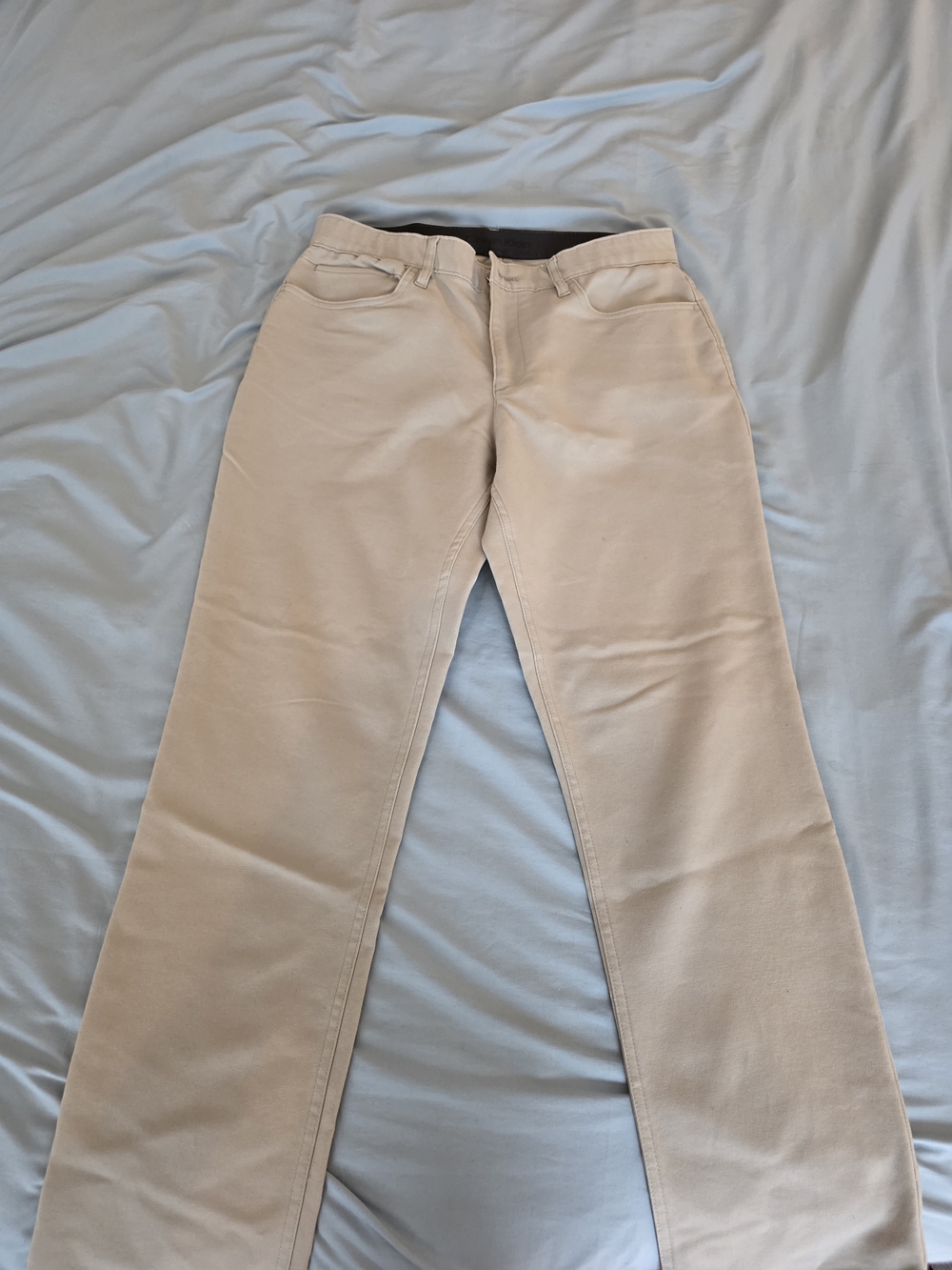 Calvin Klein MINT color Straight-Leg Jeans